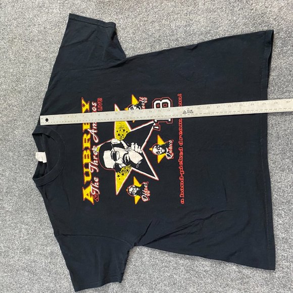 Aubrey Three Amigos Concert 2018 T-shirt L Black Offset Quavo Takeoff - Picture 5 of 6